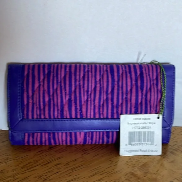 NWT Vera Bradley Purple Women's Wallet - Picture 5 of 5